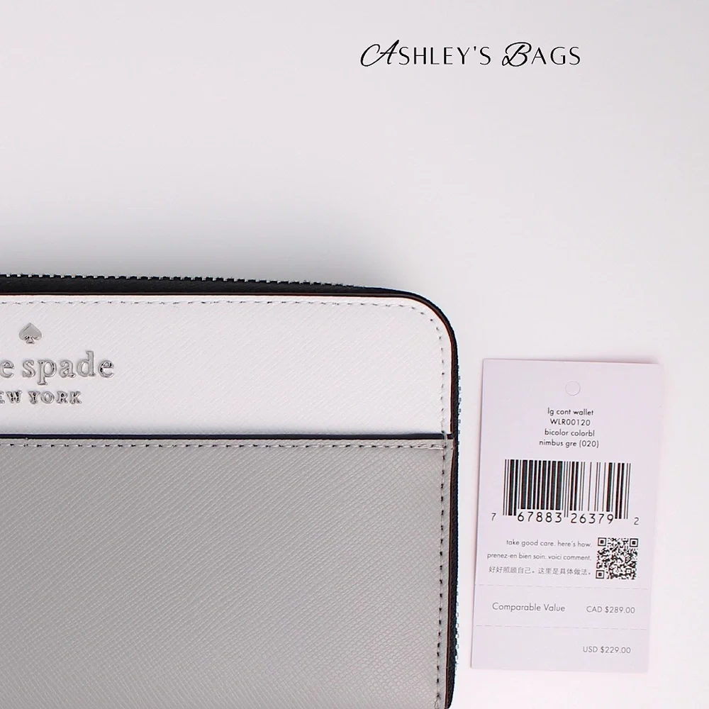 Kate Spade Colorblock Large Continental Wallet